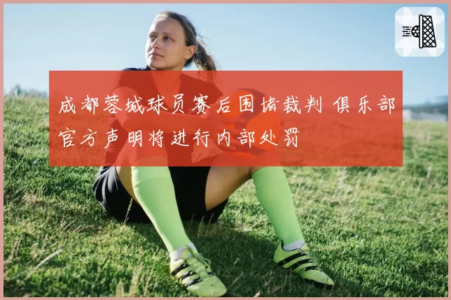 成都蓉城球员赛后围堵裁判 俱乐部官方声明将进行内部处罚